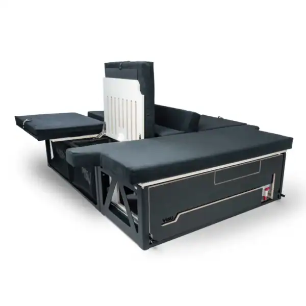 Moie Camperbox van Visu dichtgeklapt