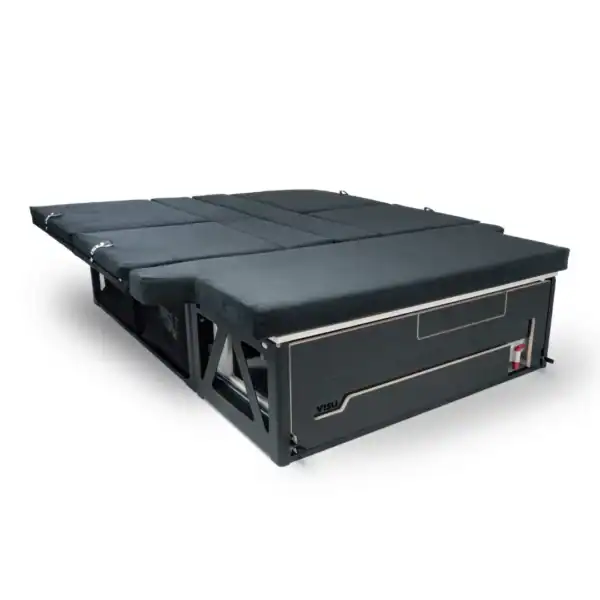 Moie Camperbox van Visu dichtgeklapt