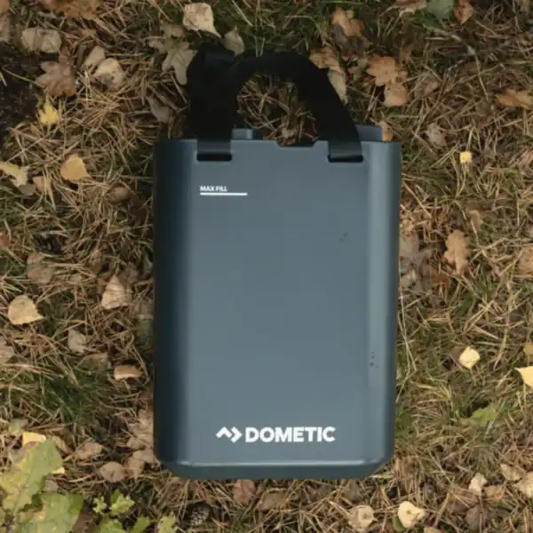 Dometic GO watertank 11L - slate stockfoto buiten