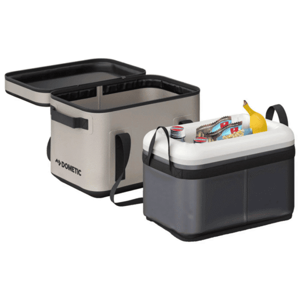 Dometic GO Soft Storage 20L Ash - open tas met koelbox