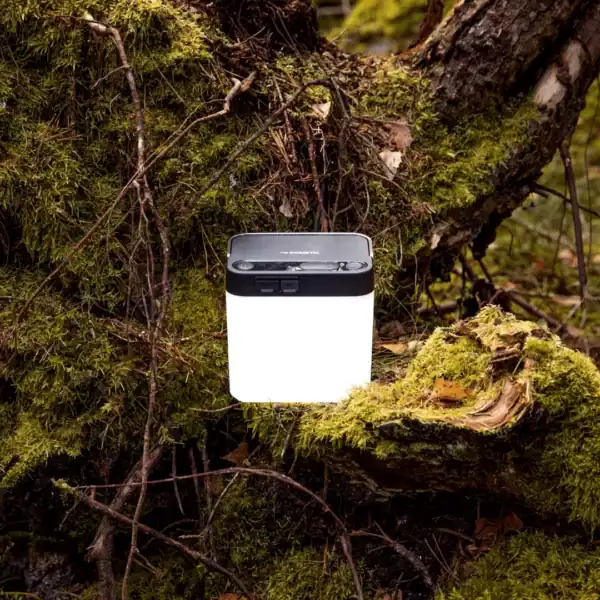 Dometic Go Kampeerlicht stockfoto