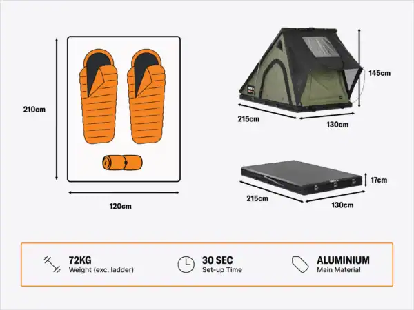 TentBox Cargo 2.0 Daktent - Afbeelding 27