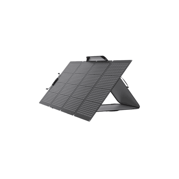 EcoFlow 220W opvouwbaar zonnepaneel – product close-up