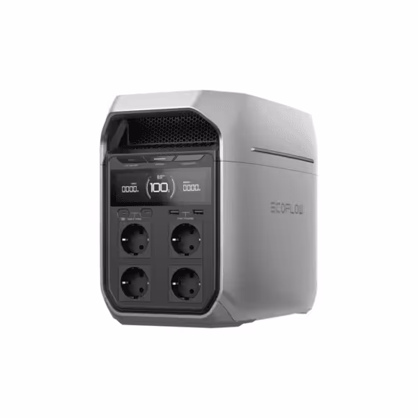 EcoFlow DELTA 3 Plus Power Station – compacte energieopslag voor onderweg en thuisgebruik