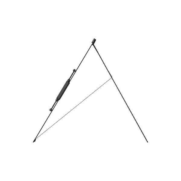 Bevestigingsoogjes en haakpunten van het EcoFlow 160W zonnepaneel