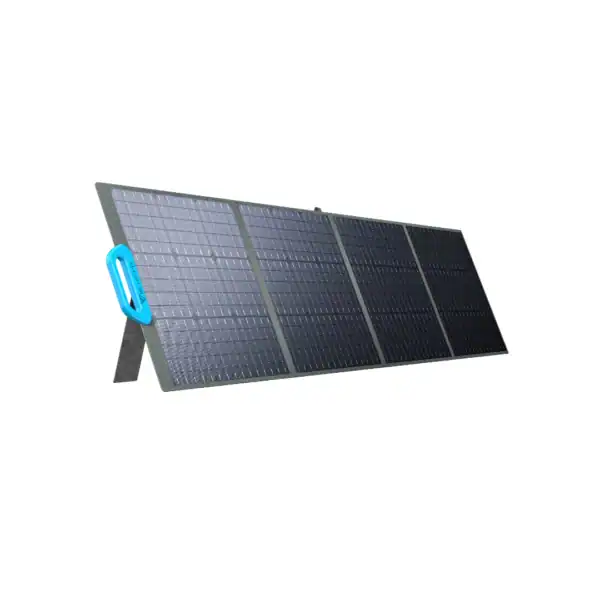 bluetti pv200 draagbaar zonnepaneel opgevouwen
