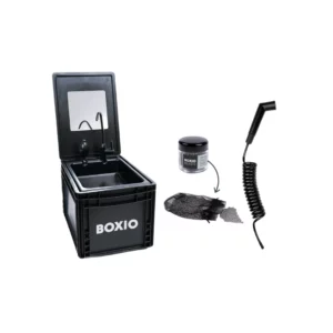 BOXIO WASH PLUS Mobiele wastafel met douche