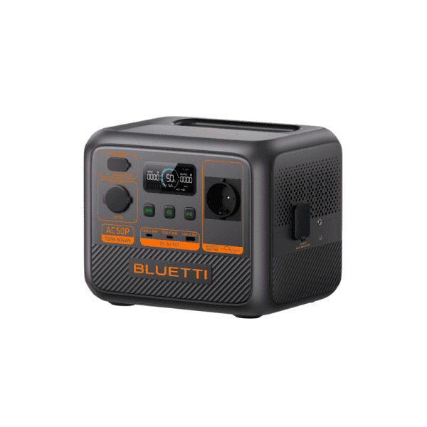 Bluetti AC50P in gebruik tijdens kamperen