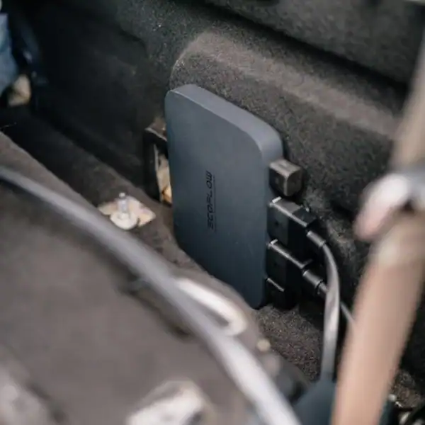 ecoflow alternator charger aansluiting