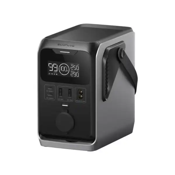 ecoflow trail 300 dc opladen met zonnepaneel