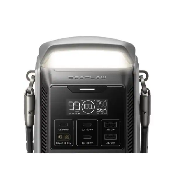 ecoflow trail plus 300 dc outdoor camping gebruik