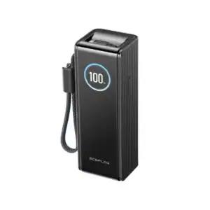 EcoFlow RAPID – Powerbank 25.000 mAh met ingebouwde kabel