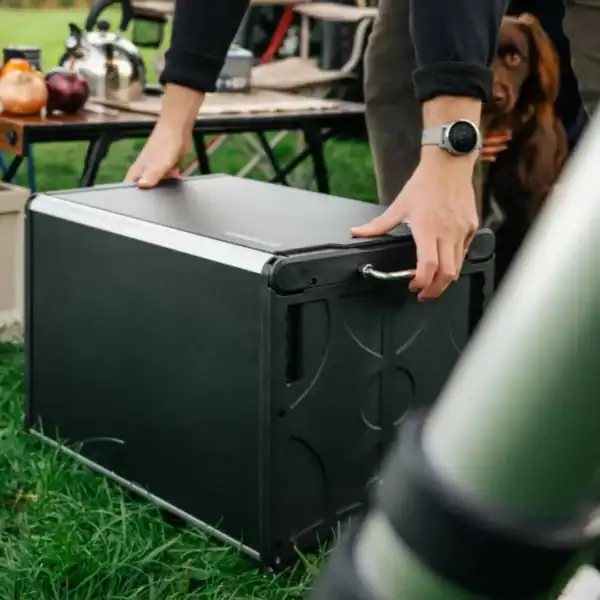 kitchenbox uitgeklapt outdoor