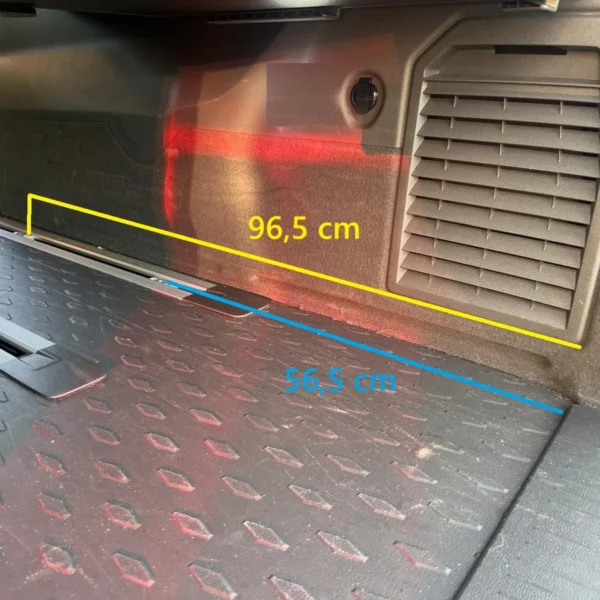 California Auto Aluminium Uitschuiflade VW T7 California Beach Tour – 1000mm 150kg - Afbeelding 10