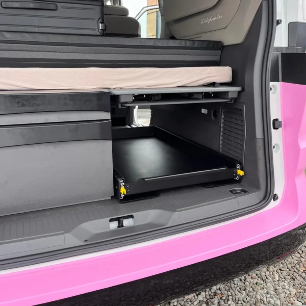 California Auto Uitschuiflade VW T7 California Beach – 1000mm Aluminium 150kg - Afbeelding 3