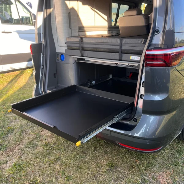 California Auto Uitschuiflade VW T7 California – Aluminium 800mm 150kg - Afbeelding 6