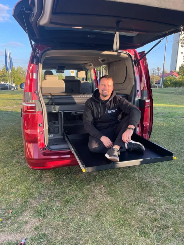 California Auto Uitschuiflade VW T7 California – Aluminium 1000mm - Afbeelding 8