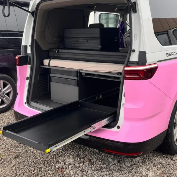 California Auto Uitschuiflade VW T7 California Beach – 1000mm Aluminium 150kg - Afbeelding 7