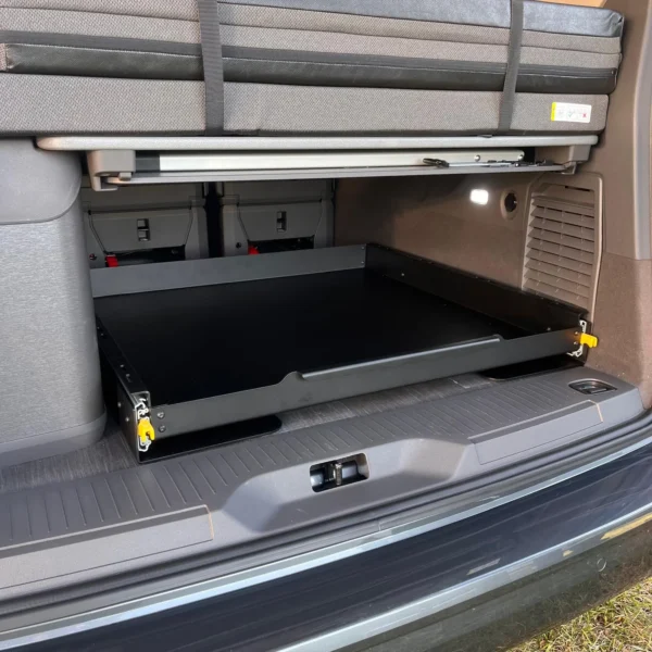 California Auto Uitschuiflade VW T7 California – Aluminium 800mm 150kg - Afbeelding 10