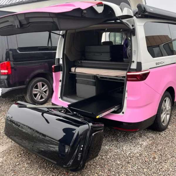 California Auto Uitschuiflade VW T7 California Beach – 1000mm Aluminium 150kg - Afbeelding 6