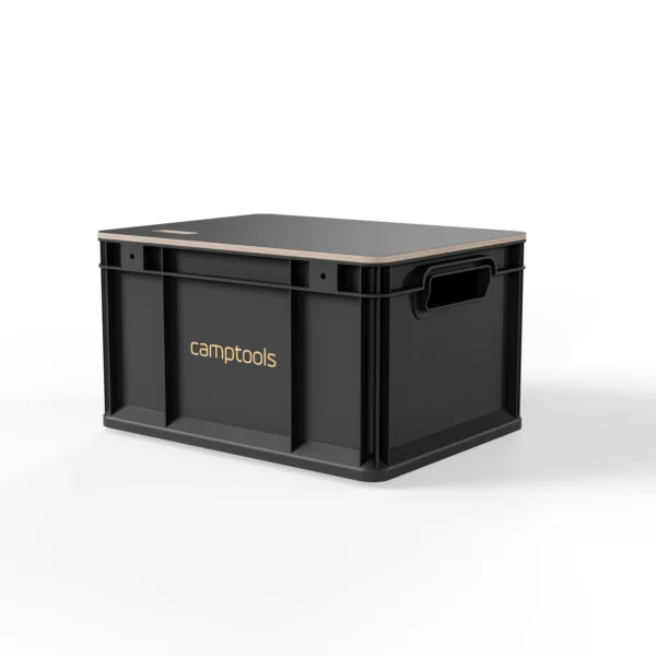 CampTools Eurobox Antraciet met Deksel Set productfoto 8