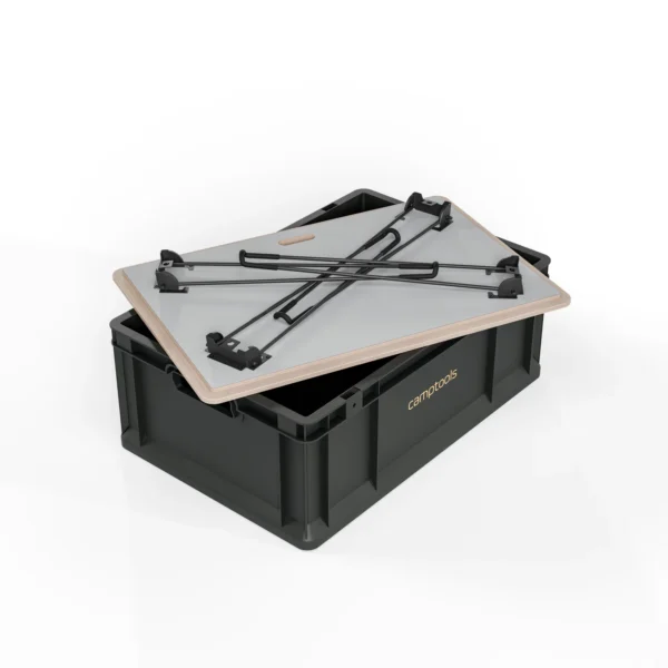 CampTools Eurobox Antraciet met Deksel Set productfoto 9