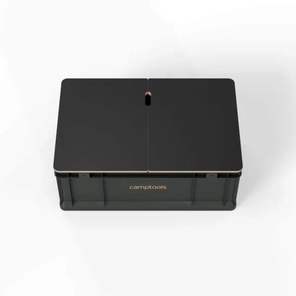 CampTools Eurobox Antraciet met Deksel Set productfoto 10