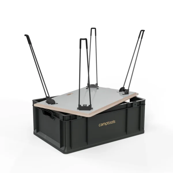 CampTools Eurobox Antraciet met Deksel Set productfoto 14