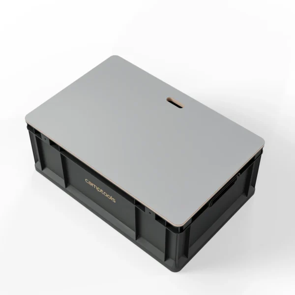 CampTools Eurobox Antraciet met Deksel Set productfoto 15