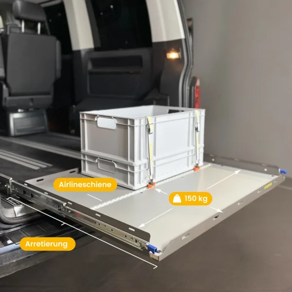 CampTools VW T6 uitschuiflade productfoto 3