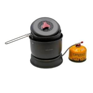 CampTools stormkoker gas- en spiritusbrander completeset