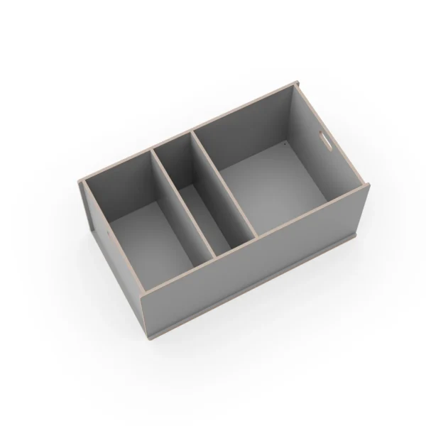 CampTools opbergkist klein met drie vakken productfoto 6