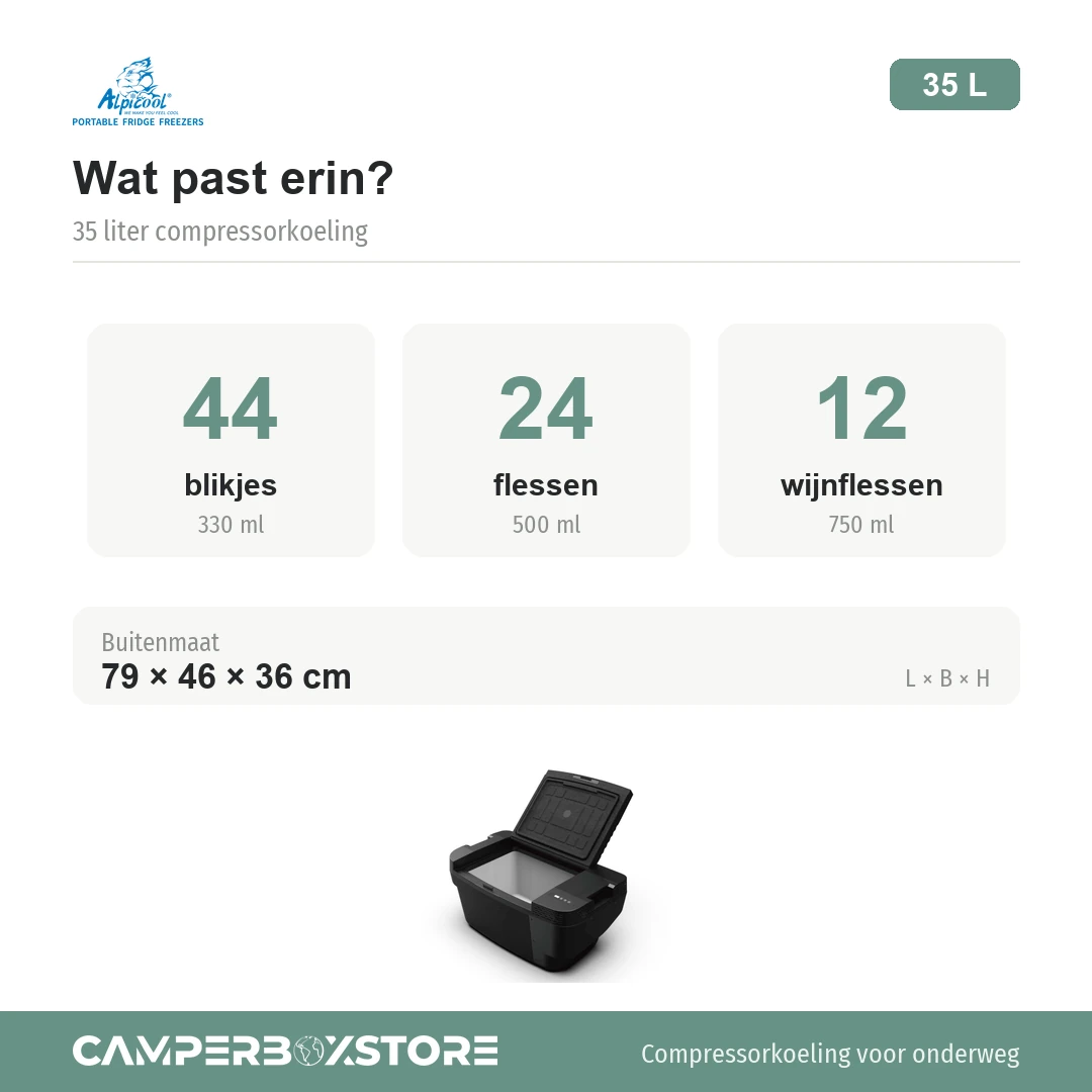 Alpicool TSL35 koelbox For Tesla Model Y - Afbeelding 4