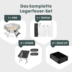 BOXIO CAMPFIRE kampvuur bundel
