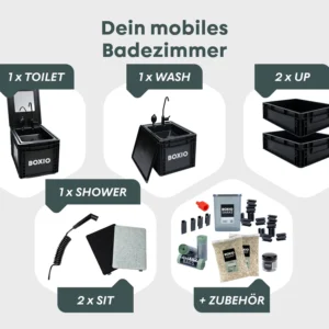 BOXIO SANITARY complete sanitairbundel