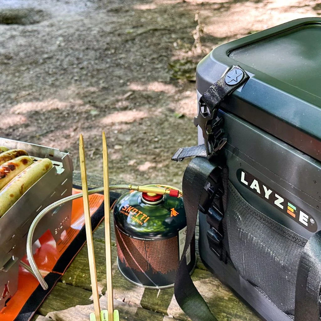 LAYZEE Koelbox 13L zwart productfoto