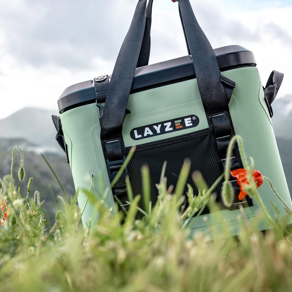LAYZEE Koelbox 13L zwart productfoto