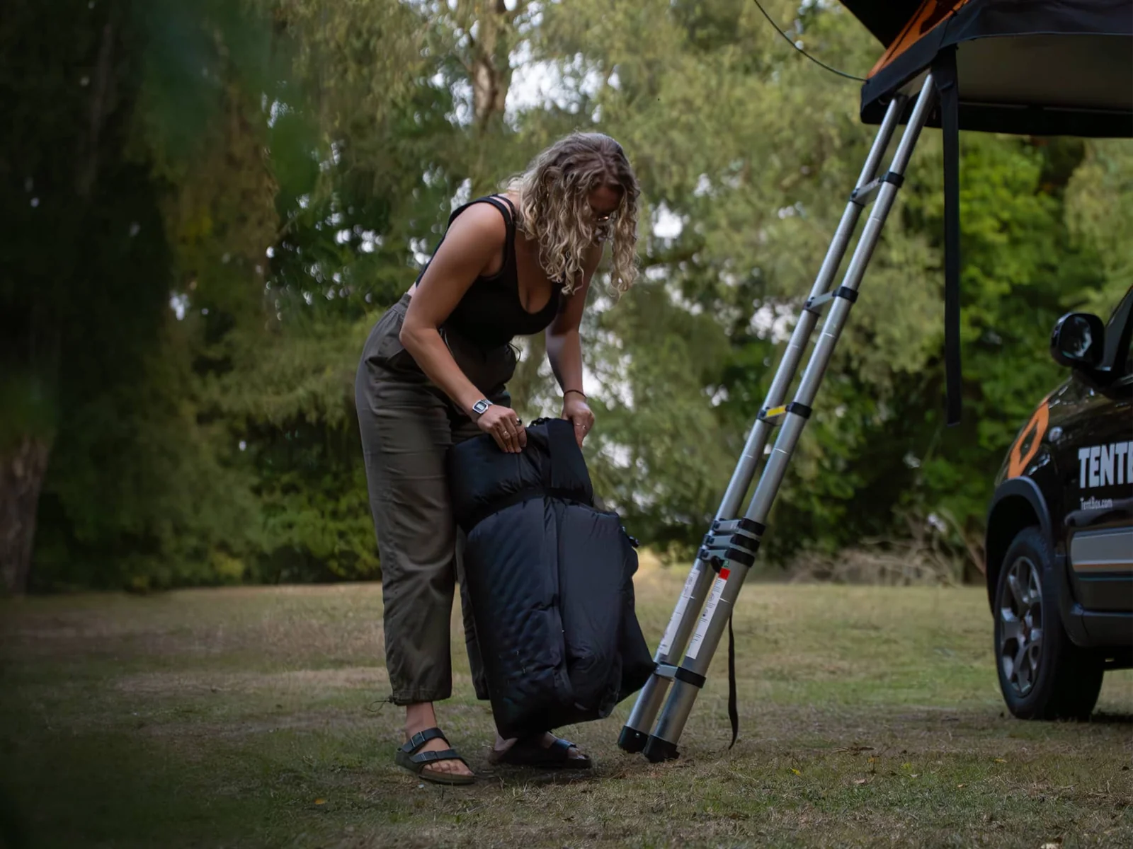 TentBox Matrastopper Daktent – Zelfopblazend Comfort accessoires Camperboxstore