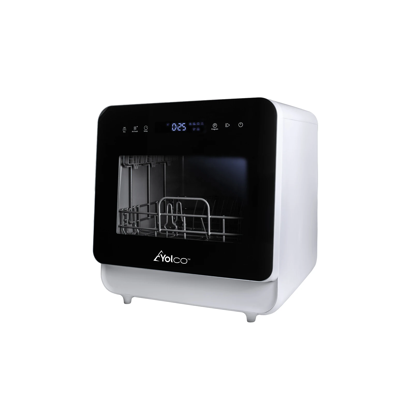 YOLCO DWM02 mini vaatwasser met droogfunctie
