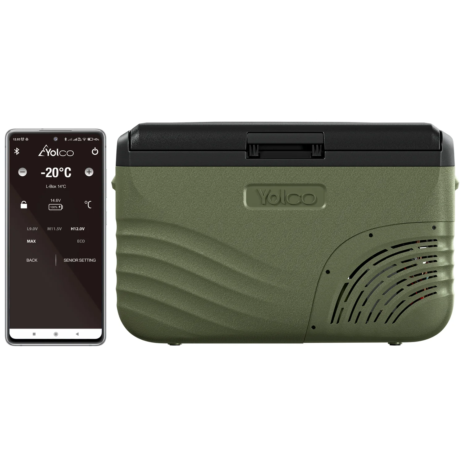 YOLCO NX30 Green koelbox - Afbeelding 6